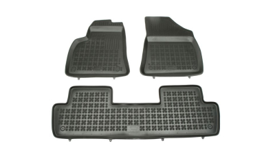Set covorase auto din cauciuc Peugeot 5008, 10.2009-04.2017, presuri tip tavita marca Rezaw Plast 201307; 3 buc.