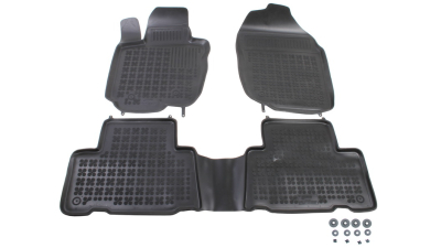 Set covorase auto din cauciuc Toyota RAV 4 2006-2012, 5-usi, EU , presuri tip tavita marca Rezaw Plast