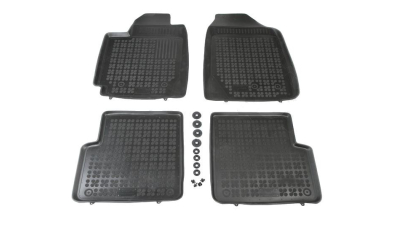 Set covorase auto din cauciuc Toyota Corolla IX (E12) 2002-2007 , presuri tip tavita marca Rezaw Plast