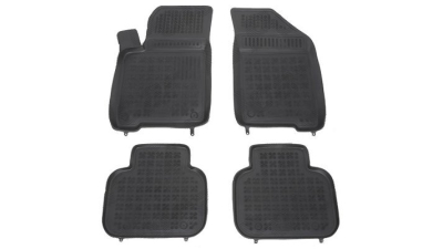 Set covorase auto din cauciuc Fiat Freemont (JC) 2011- , Dodge Journey (JC) 09.2007-; din polietilena, presuri tip tavita marca Rezaw Plast
