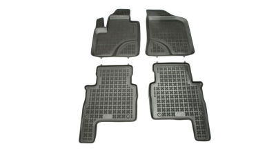 Set covorase auto din cauciuc Hyundai SANTA FE (CM), 04.2006-08.2012, presuri tip tavita marca Rezaw Plast 201606; 4 buc.