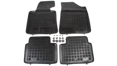 Set covorase auto din cauciuc Kia Ceed 2, Hatchback / Kombi dupa 2012- , presuri tip tavita marca Rezaw Plast