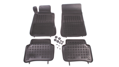 Set covorase auto din cauciuc Mercedes Clasa C W203 2000-2007 , presuri tip tavita marca Rezaw Plast