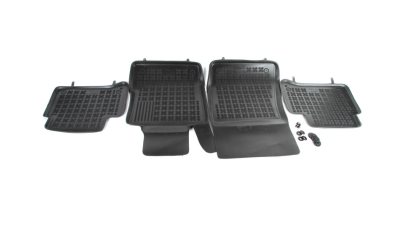 Set covorase auto din cauciuc Mercedes Clasa E W211 Clasa E 2002-2009 , presuri tip tavita marca Rezaw Plast