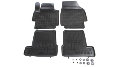 Set covorase auto din cauciuc Nissan Micra 3, K12 2002-2007 , presuri tip tavita marca Rezaw Plast