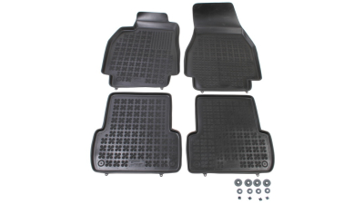 Set covorase auto din cauciuc Renault Megane 2, 2002-2009 , Megane 3, 10.2008-11.2013, presuri tip tavita marca Rezaw Plast