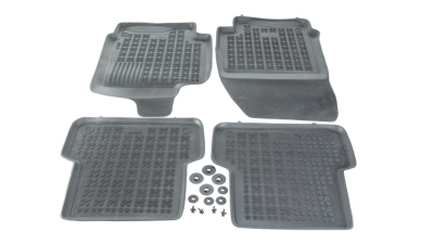 Set covorase auto din cauciuc Renault Scenic si Grand Scenic 2 (JM), 2003-2009, Scenic si Grand Scenic (JZ) 2009-2016 presuri tip tavita marca Rezaw Plast, 3 buc, elastomer