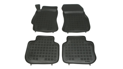 Set covorase auto din cauciuc Subaru Legacy 5, dupa 09/2009 , presuri tip tavita marca Rezaw Plast
