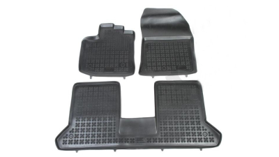 Set covorase auto din cauciuc Dacia Dokker 11.2012- , presuri tip tavita marca Rezaw Plast