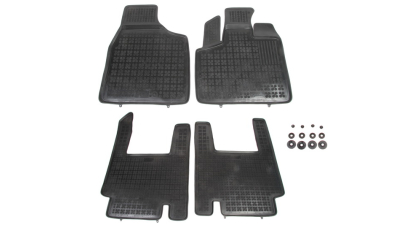 Set covorase auto din cauciuc Lancia-Chrysler VOYAGER 5, dupa 2006, 5os. , presuri tip tavita marca Rezaw Plast