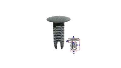 Clips fixare Mercedes Vito, V-Kl, 96- Aftermarket RX10431