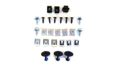 Set fixare scut protectie sub motor A6 (C6), 05.2004-03.2011, fixare scut sub motor + scut transmisie