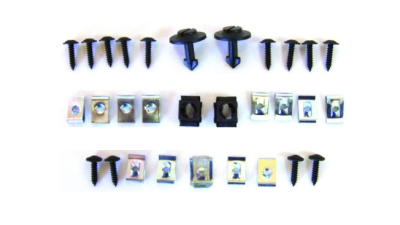 Set fixare scut protectie sub motor A4 (B6), 11.2000-11.2004; A4 (B7), 11.2004-03.2008, fixare scut sub motor