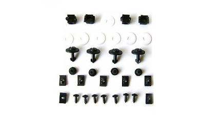 Set fixare scut protectie sub motor Superb (3u4), 02.2002-06.2008 Motorizari Benzina, fixare scut sub motor