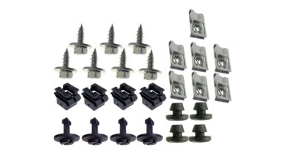 Set fixare scut protectie sub motor A4 (B5), 11.1994-09.2001, Vw Passat (B5), 09.1996-01.2005, fixare scut sub motor