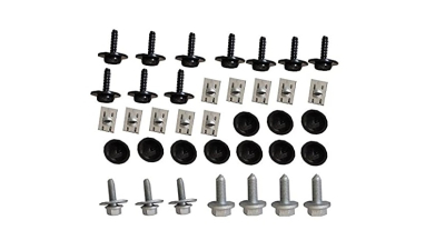 Set fixare scut protectie sub motor A3 (8p), 05.2003-04.2008, fixare scut sub motor