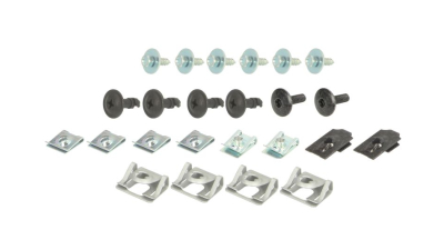 Set fixare scut protectie sub motor Seria 5 (E60/E61), 06.2003-06.2010, fixare scut sub motor