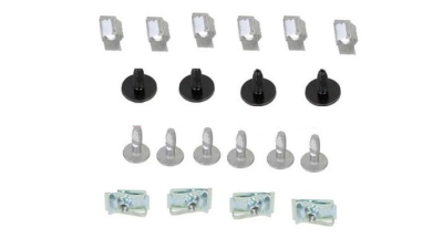 Set fixare scut protectie sub motor 1007 (K), 09.2005-11.2009, fixare scut sub motor