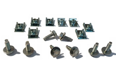 Set fixare scut protectie sub motor Vivaro, 01.2001-10.2014, fixare scut sub motor