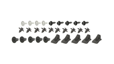 Set fixare scut protectie sub motor Corolla (E12), 01.2002-03.2007; Corolla Verso (Zer/Zze), 06.2004-03.2009, fixare scut sub motor