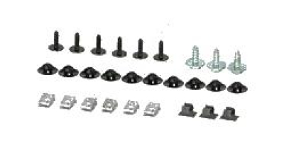 Set fixare scut protectie sub motor A1 (8x), 04.2010-01.2015; A2 (8z), 01.2000-12.2005, fixare scut sub motor