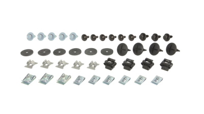 Set fixare scut protectie sub motor A6 (C5), 05.1997-01.2005; A6 (C6), 05.2004-03.2011; Tt (8n), 10.1998-05.2006, fixare scut sub motor