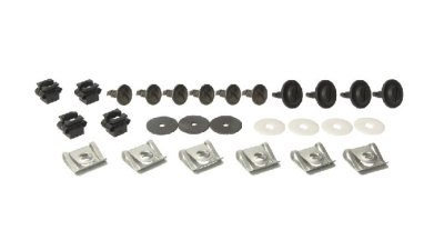 Set fixare scut protectie sub motor A4 (B5), 11.1994-09.2001; A4 (B6), 11.2000-11.2004, Seat Exeo 2008-2013;  Skoda Superb 2002-2008; VW Passat 1996-2005; Motorizari Diesel, fixare scut sub motor,