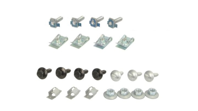 Set fixare scut protectie sub motor 308 (4 ), 09.2007-04.2011 Motorizari Diesel, fixare scut sub motor