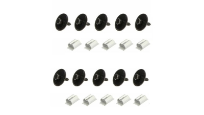 Set fixare scut protectie sub motor Clasa A (W169), 09.2004-06.2012; Clasa C (W202), 03.1993-03.2001 , fixare scut sub motor