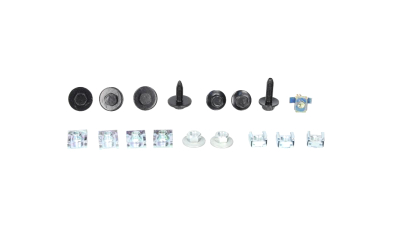 Set fixare scut protectie sub motor 307 (3 ), 03.2001-09.2007; Citroen Xantia (X1/X2), 03.1993-12.2001, fixare scut sub motor