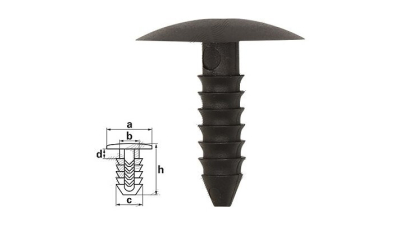 Clips capitonaj izolatie capota Aftermarket RXA12631