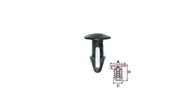 Clips fixare, etansare Mercedes W140(S-Kl), 91- Aftermarket RXA12794