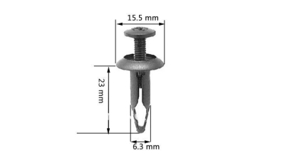 Nit plastic Ford Focus Ii, 05-, Aftermarket RXB14992