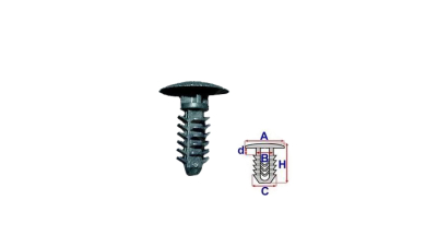 Clips fixare Fiat Doblo 01-05 Aftermarket RXC10147