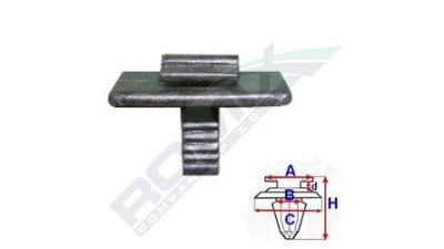 Clema fixare ornamente Aftermarket RXC60333