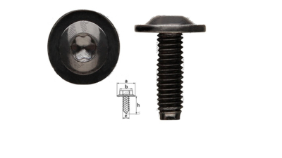 Surub fixare M6 OPEL MOVANO, 1998-2010; Porsche 911 (991/997), BOXSTER (987), CAYMAN (987c), Renault MASTER 1998-2010, fixare bare, usi, diverse; 5 buc/set,