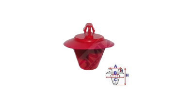 Clips, Agrafa fixare bandouri Renault Clio 2, 98- Aftermarket RXC60534