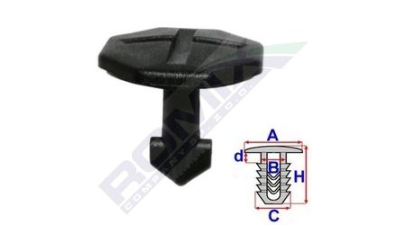 Clips fixare carenaj Aftermarket RXC60536