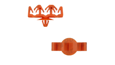 Clips, agrafa plastic fixare cabluri BestAutoVest RXC60563, sistem franare; 5 buc.