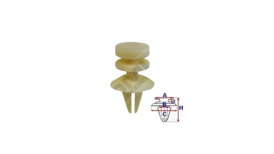 Clips fixare, Agrafa Alfa Romeo 147, 01- Aftermarket RXC60721