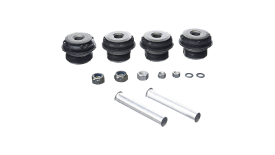 Set bucse brat suspensie roata fata Mercedes 190 , 10.1982-08.1993, E-Class 06.1993-12.1995, partea Stanga, Dreapta, Inferior, 124 330 05 75, 1243300275, 1243300575, marca TEKNOROT