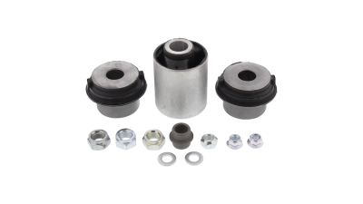 Set bucse brat suspensie roata fata Mercedes Clasa C (W202), 03.1993-05.2000, Clk (C208), 06.1997-09.2002, Slk (R170), 04.1996-04.2004, partea Stanga , Dreapta, Inferior, marca Teknorot, 1703300075,  2023338414