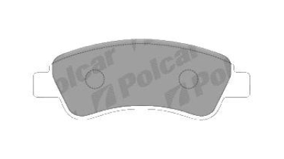 Placute frana fata Peugeot 207 (Wa, Wc), 02.2006-, marca SRLine S70-0017