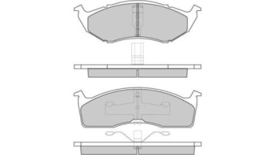 Placute frana fata Chrysler Neon Ii, 08.1999-12.2006, marca SRLine S70-0062