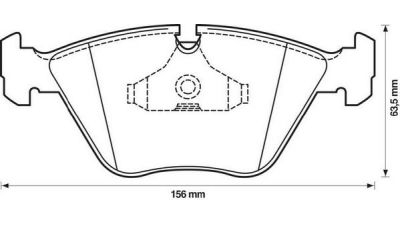Placute frana fata Rover/Mg Mg Zt- T, 10.2001-07.2005, marca SRLine S70-0074