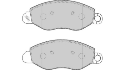 Placute frana fata Ford Transit Bus (Fd , Fb , Fs , Fz , Fc ), 01.2000-05.2006, marca SRLine S70-0094