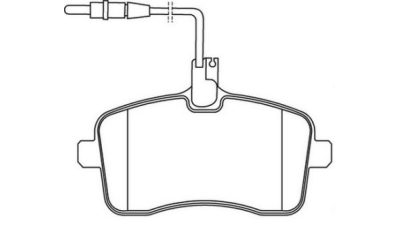 Placute frana fata Peugeot 407 Sw (6e), 05.2004-, marca SRLine S70-0120
