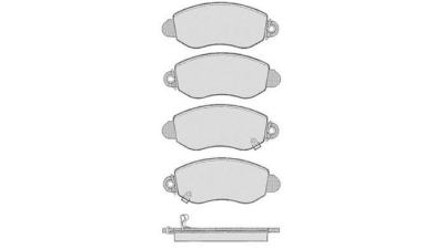 Placute frana fata Ford Transit Bus (Fd , Fb , Fs , Fz , Fc ), 01.2000-05.2006, marca SRLine S70-0139