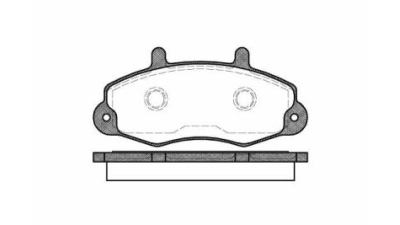 Placute frana fata Ford Transit Caroserie (E ), 05.1991-06.1994, marca SRLine S70-0149