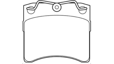 Placute frana fata Volkswagen Transporter 4 Platforma (70xd), 07.1990-04.2003, marca SRLine S70-0176